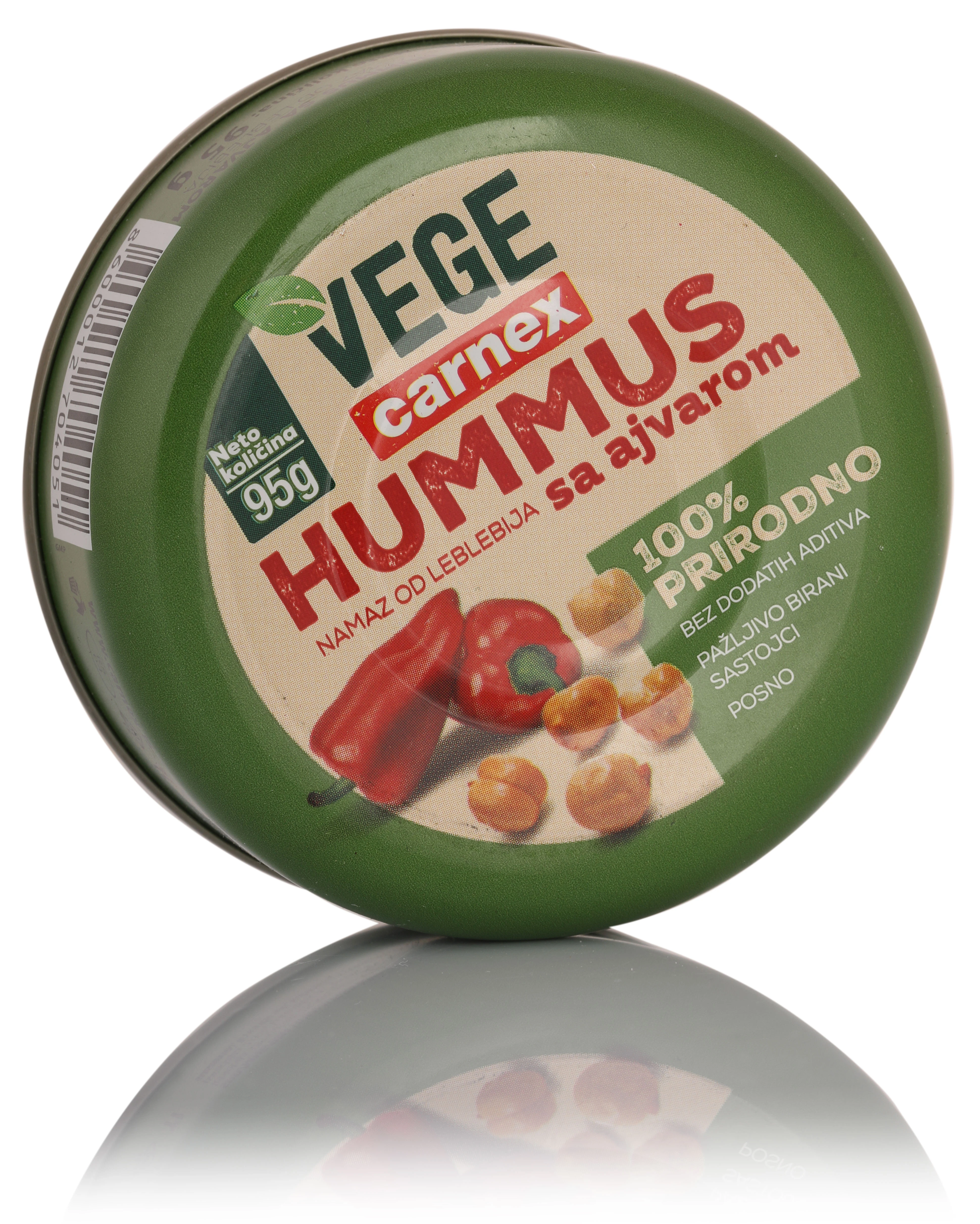 Humus namaz od leblebija sa ajvarom 95 g Carnex